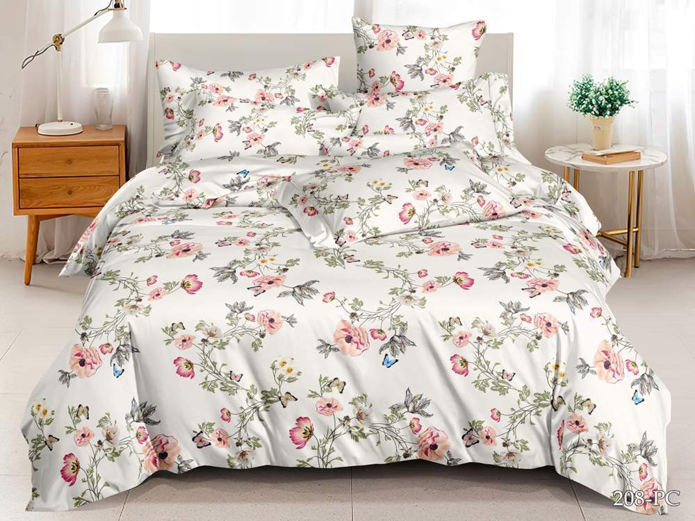 CLEO КПБ поплин Pure Cotton 1,5сп ( 70*70*2) 100% хлопок 15/208-PC 