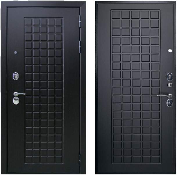 Дверь мет. DIPLOMAT Венге/Венге 960*2050 R