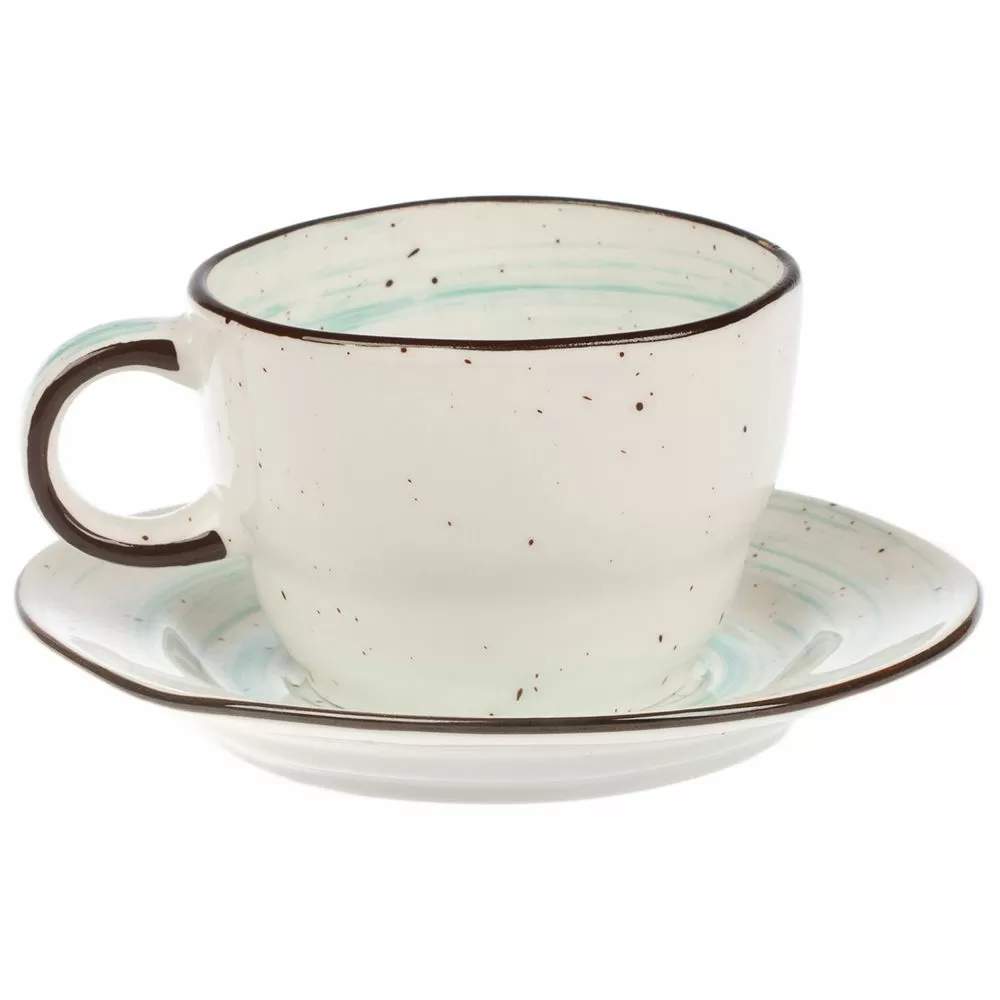 P.L. Proff Cuisine Coral Fusion Чайная пара 250мл фарфор 81223040/3150123/P7139509 (48/6)