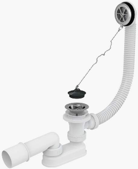 Сифон  слив - перелив A501  д/ванны  