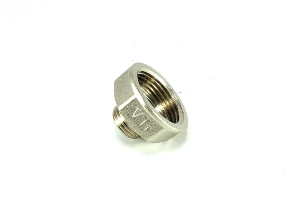 Переходник внутр.-нар.  1" х 1/2" хр. VTr.592.N.0604