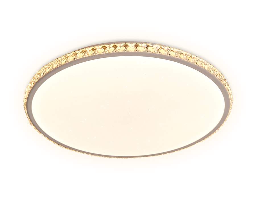 FF70 Св-к с/д с пультом  WH белый  48W+20W D400*60 (ПДУ ИК)