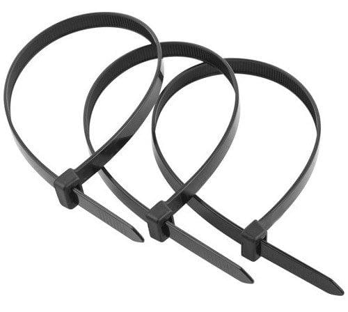 Хомут нейлон черный 3,6х300мм (100шт) 2020