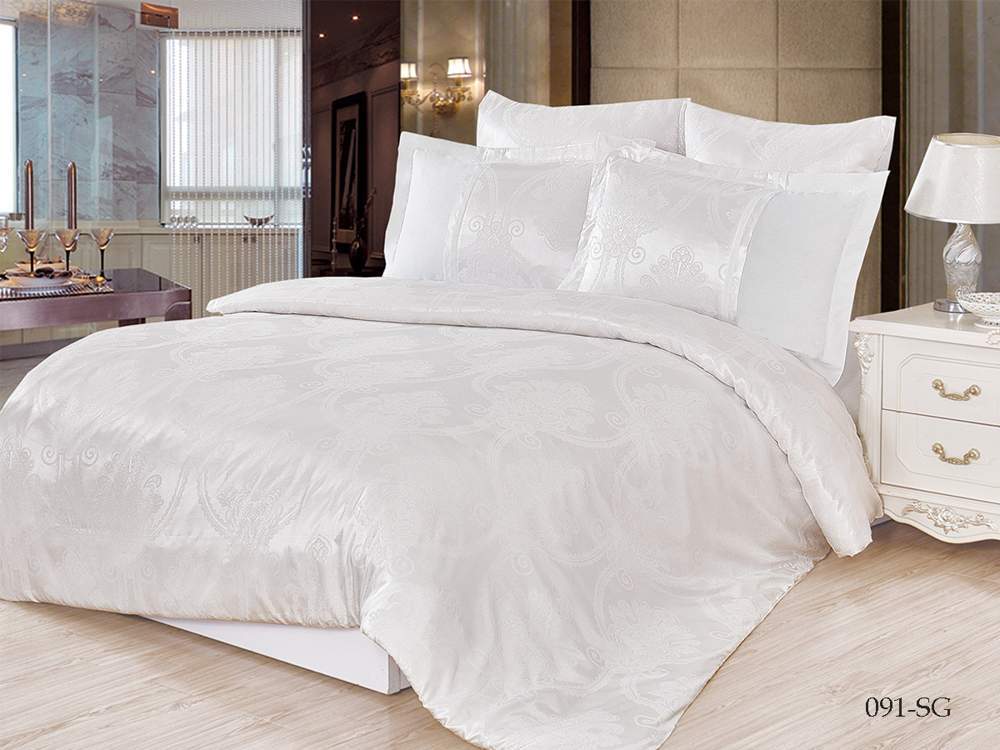 CLEO КПБ Satin Jacquard евро (50*70*2 70*70*2) 65% хлопок/20% ПЭ/15% вискоза 31/091-SG