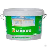 Краска МОККЕ  акриловая фасадная  3кг   6363