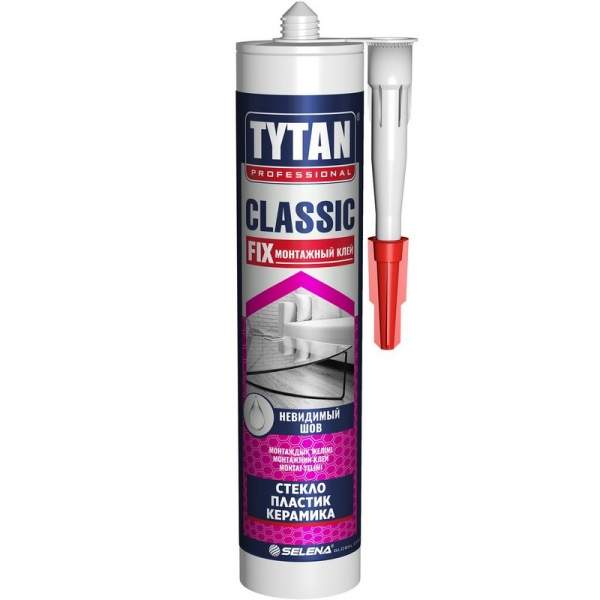 Клей Tytan Professional CLASSIC FIX  прозрачный 310мл 62949
