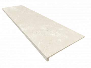 Exagres Marbles Crema Marfil Peldano Recto 330х1200 Ступень клинкерная