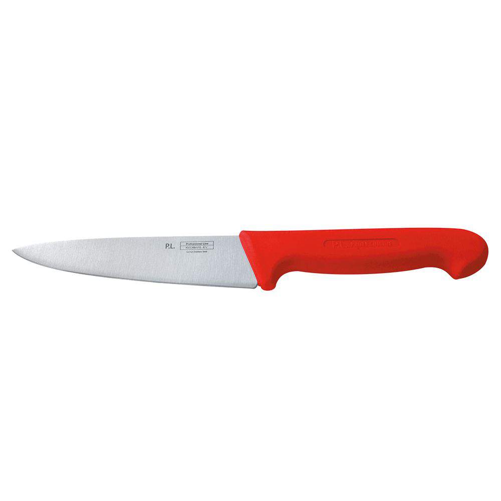 P.L. Proff Cuisine Нож 99005019 16см красная ручка поварской KB-3801-160-RD201-RE-PL