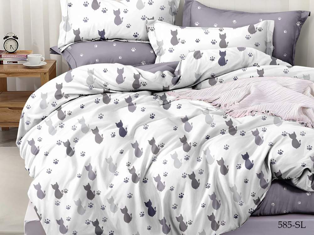 CLEO КПБ Satin Lux набивной 1,5сп ( 70*70*2)  15/585-SL