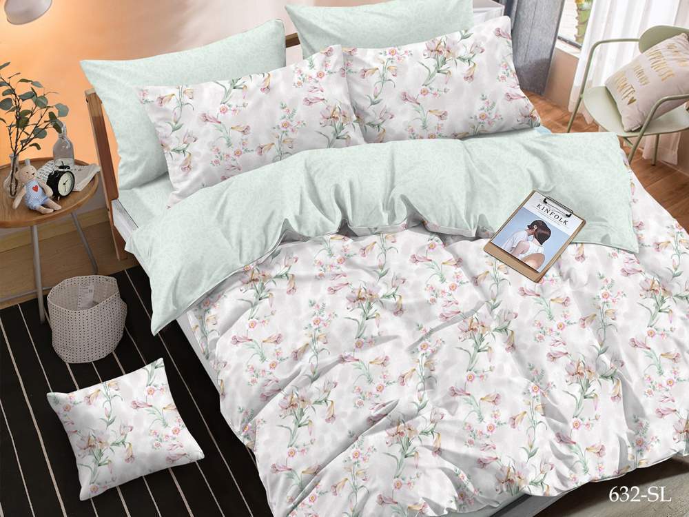 CLEO КПБ Satin Lux набивной евро ( 50*70*2, 70*70*2)  31/632-SL 