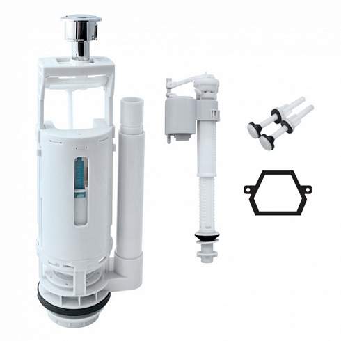 Арматура смывная IDDIS 2-ур, н/п, тип В  F012400-02K