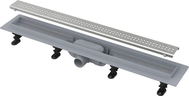 Водоотводящий желоб APZ9-850М/AG100201850 Simple с порогами + перфорир.решетка