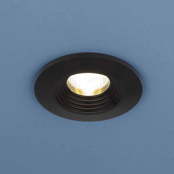 Светильник встраив. 9903 LED 3W COB BK черный