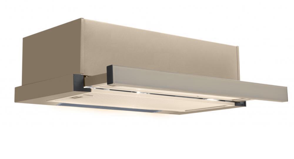Кухонный воздухоочиститель ATLAN 3002  60см  beige стекло   650 m3 2 мотора