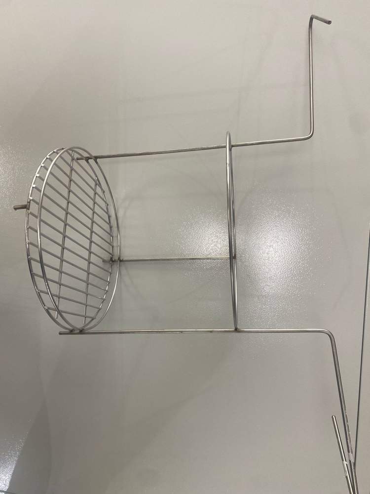 Решетка-гриль к тандырам Есаул,СамОбжар мясная с доп.кольцом D27 (1-ярусная большая)