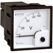 Вольтметр Э47 96х96мм 600В кл.точн.1,5 ИЭК IPV20-6-0600-E