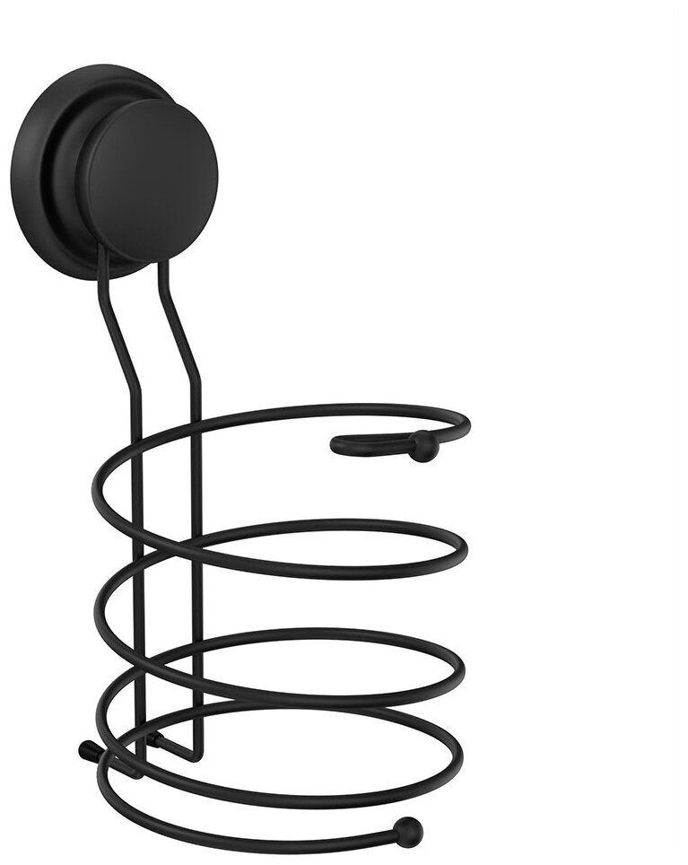 *Держатель д/фена Fora Grafit FOR-GRA043