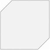 Граньяно белый (шестигранный)|150х150 n050515