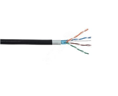 Кабель UTP  4х2х24AWG LDPE черный (305м) ITK витая пара 01-0045