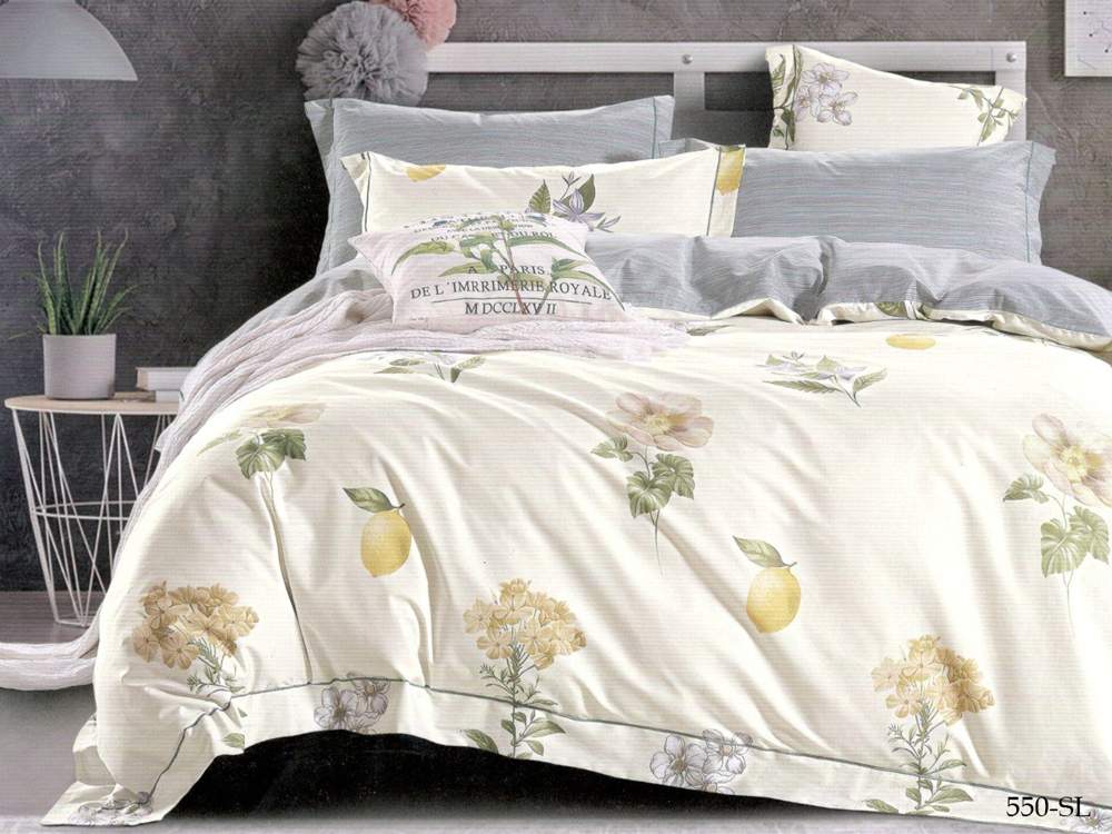 CLEO КПБ Satin Lux набивной дуэт (50*70*2 70*70*2)  41/550-SL
