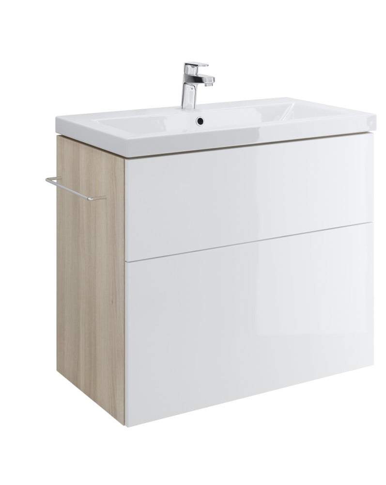 Тумба п/умыв. подвесн. Smart 80 Т8/DB  с рак Moduo 80 Slim дуб балтийский SRT0108DB