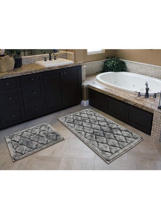 Набор ковриков SHAHINTEX Bamboo Lux 50х80+50*40  в ассорт.