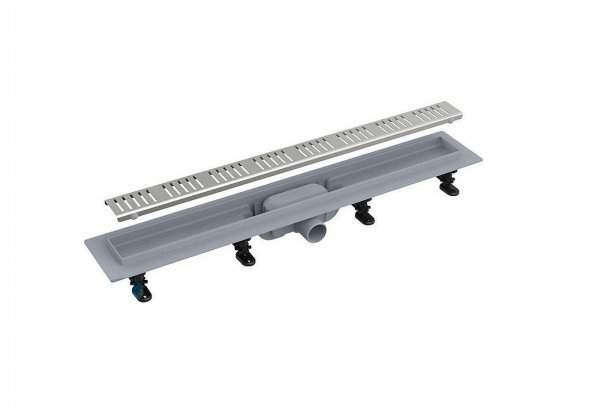 Водоотводящий желоб APZ10-750М/AG100401750 Simple с порогами +перфорир.рещетка
