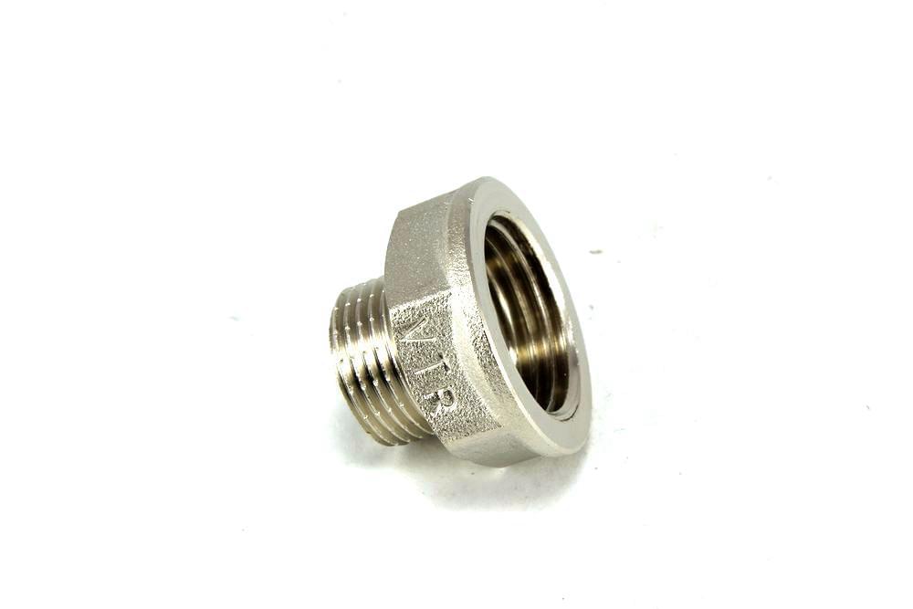 Переходник внутр.-нар.  1/2" х 3/8" хр. VTr.592.N.0403