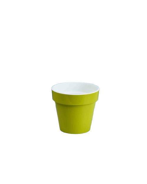 Кашпо Порто 17,5х16см(2,4л) фисташка с дренажной вставкой Д1324 (Plast Avenue)