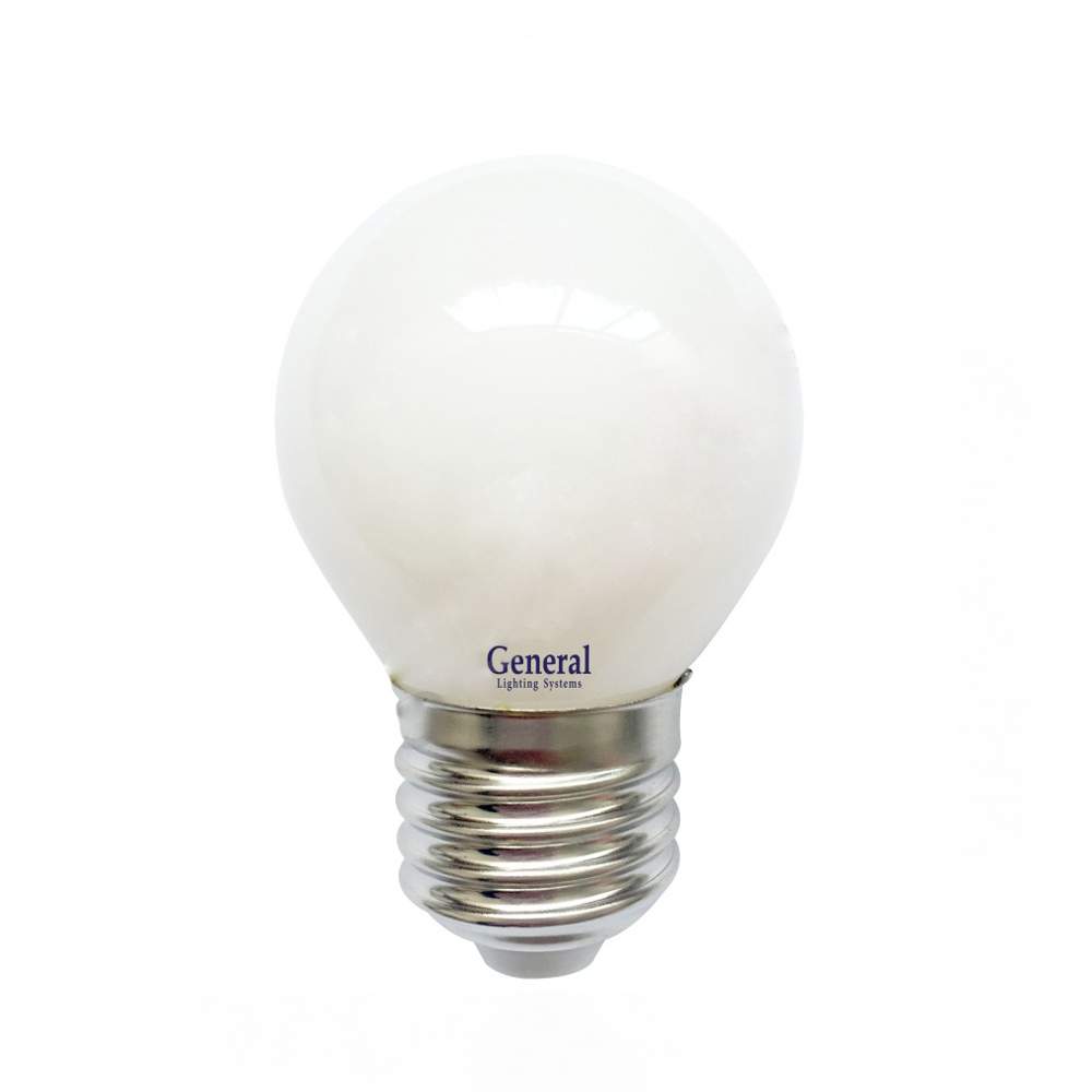 Лампа GLDEN-G45S-M-8-230-E27-4500  56365