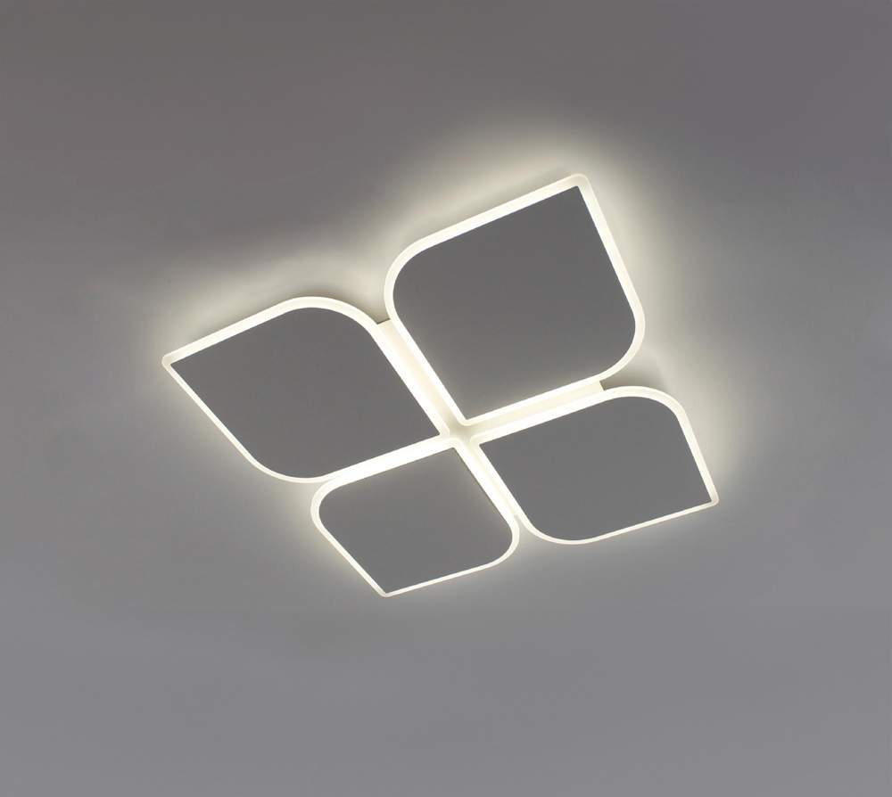 Люстра   управляемый с/д  AERO 70W 4F-ON/OFF-455x455x57-White/White-220-IP20