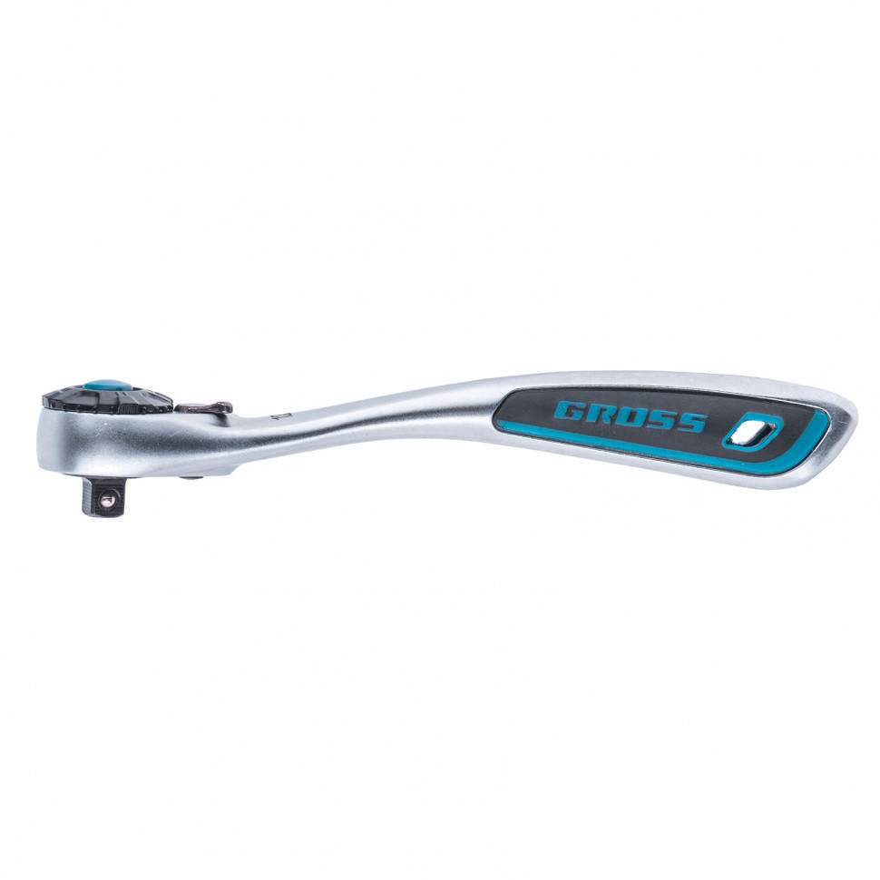 Ключ трещоточный GROSS 120 зубьев 1/4"  14135