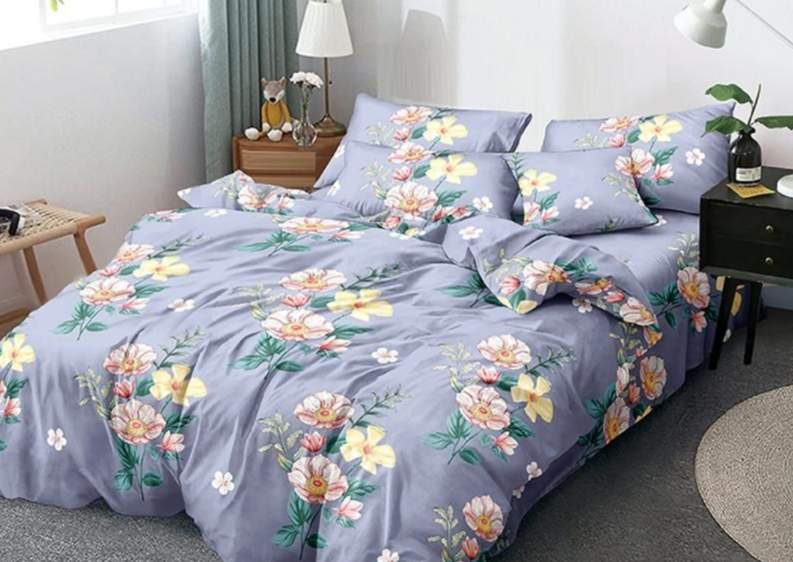CLEO КПБ полисатин Art Color 1,5сп ( 70*70*2) 20% хлопок/40% вискоза/40% ПЭ 15/138-AC 
