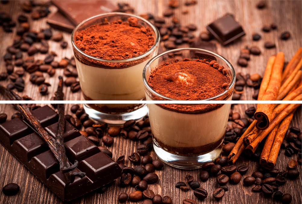 Beveled Tile Tiramisu, 200х300 Панно из 2 плиток TD-BT-P-TM