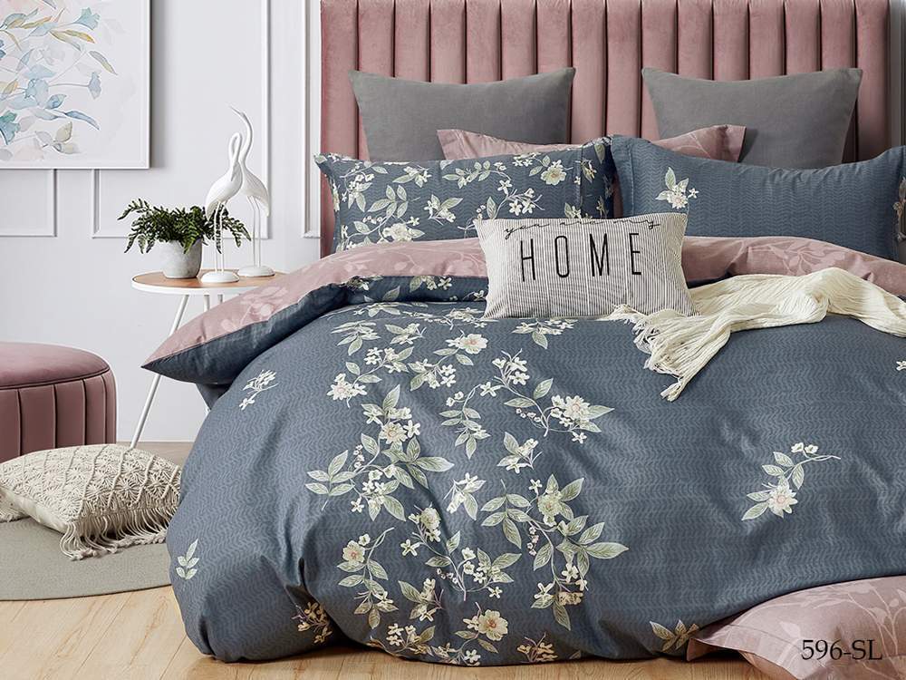 CLEO КПБ Satin Lux набивной дуэт (50*70*2 70*70*2)  41/596-SL