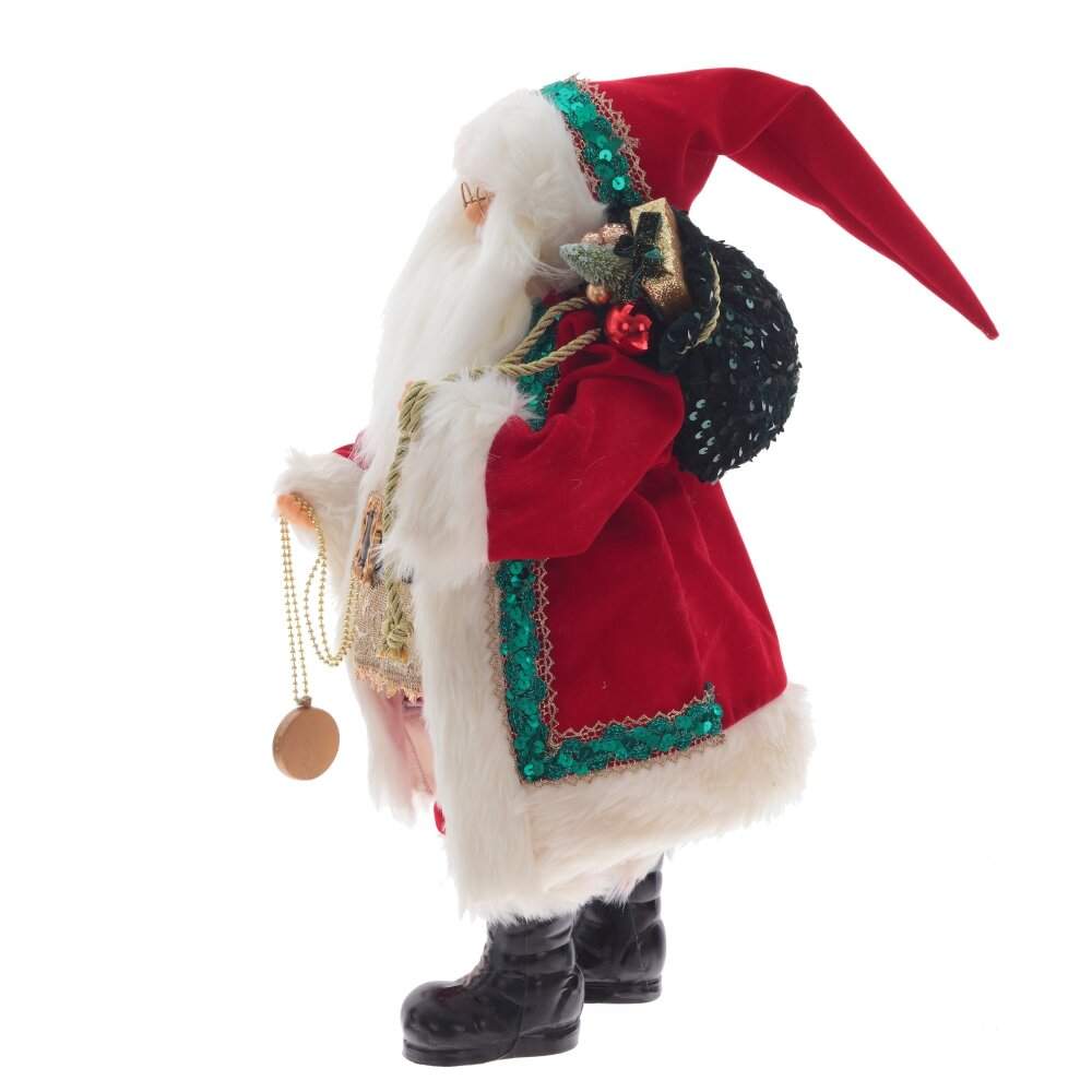 REMECO COLLECTION Дед Мороз 812837 красный/золото 23х23х45см