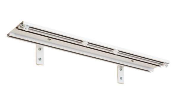 GLIDE БЕЛЫЙ Карниз профильный CT-3 трехрядный  в сборе 3,0м
