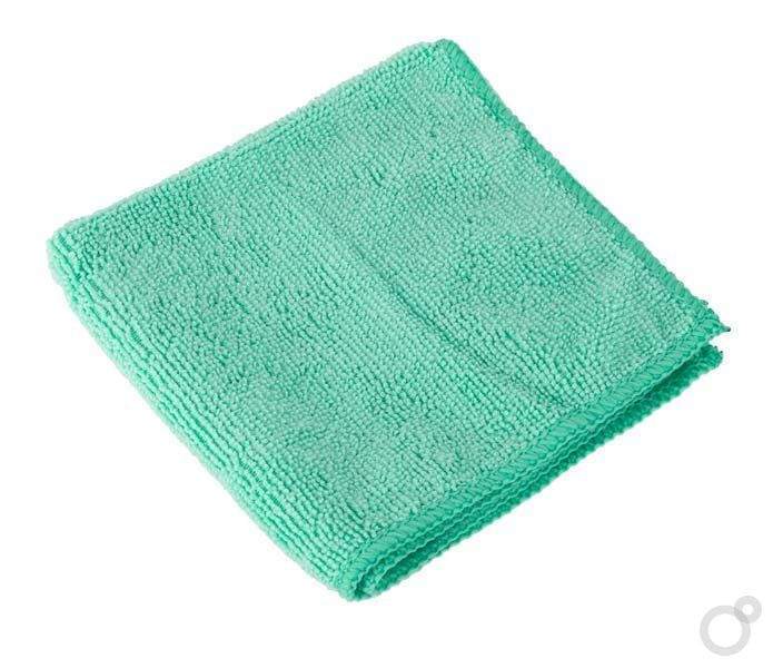 Салфетка из микрофибры  зеленая  30х30см 31-0568