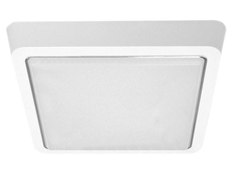 Свет-к накладной светодиод. DLS 15W S-170-CW-WHITE/WHITE-220-I P44