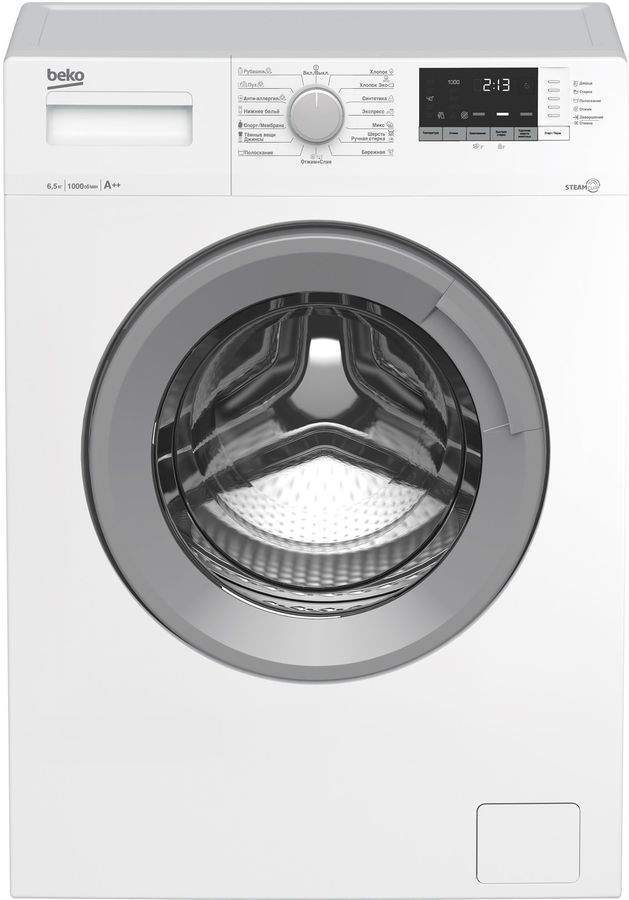 Стиральная машина Beko WSRE 6H512 ZSW пар