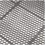 Коврик - дорожка ПВХ ЯЧЕЙКА 0,9 мм 12м, противскольжения серый