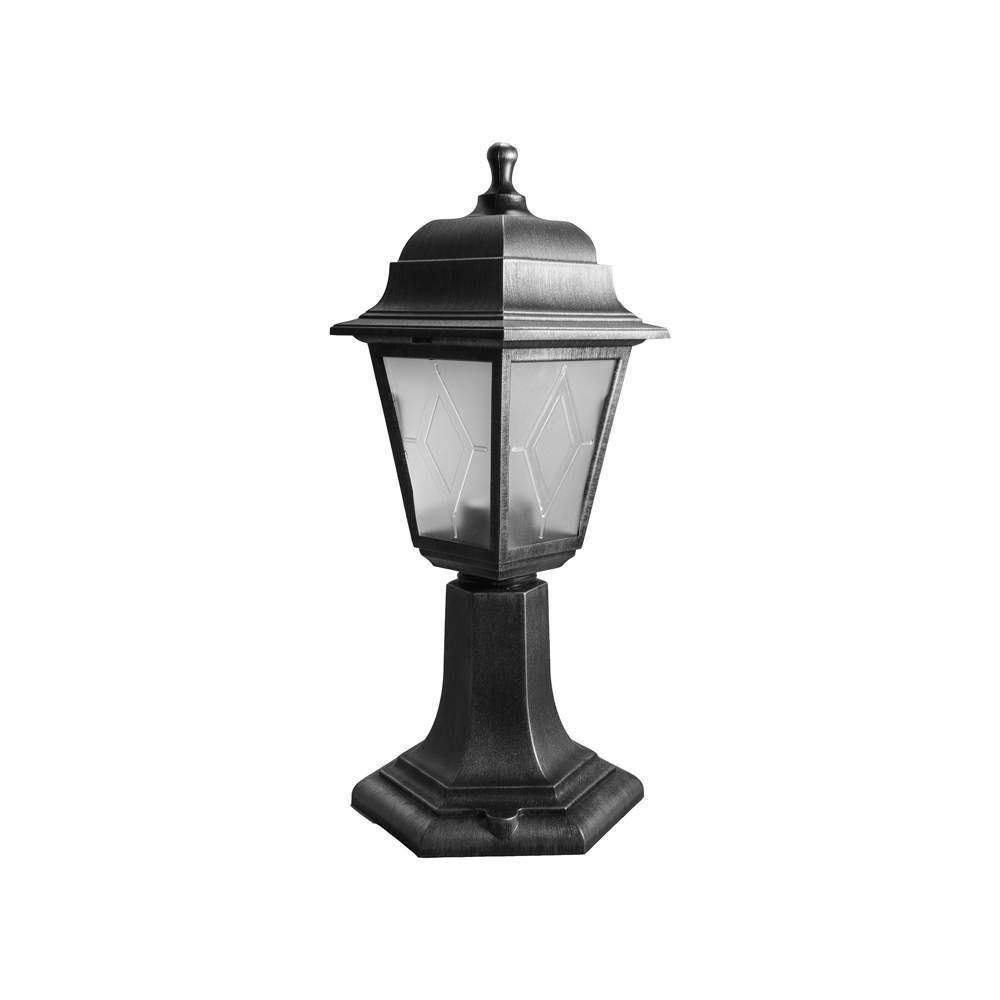 Свет-ик уличн. UUL-A01F 60W/E27 IP44 Black Silver UL0009484