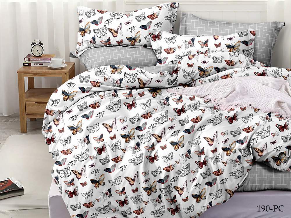 CLEO КПБ поплин Pure Cotton евро (50*70*2 70*70*2) 100% хлопок 31/190-PC 