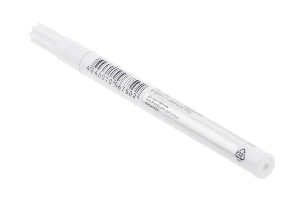 Маркер строит. , белый масляный ** 136х10мм  D стерж.3мм 04337* 
