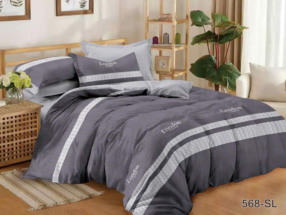 CLEO КПБ Satin Lux набивной дуэт (50*70*2 70*70*2)  41/568-SL