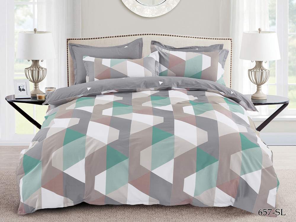 CLEO КПБ Satin Lux набивной евро ( 50*70*2, 70*70*2)  31/657-SL 