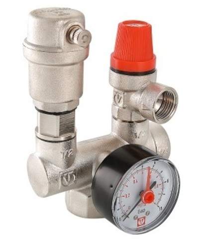 Группа безопасности VALTEC 3.0 bar VT.460.0.3 