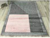 Ковер REGGI  1.6х2.3  L263A L.GREY/PINK