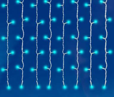 Занавес с/д ULD-C2030-240/SWK Blue соедин-й IP67  3,0х2,0м статич.свеч. гол. 01363