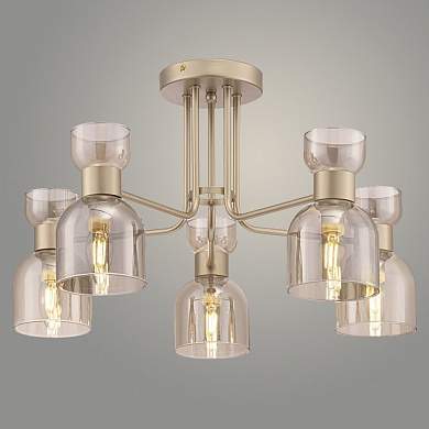 Люстра 120202/5 PN патина 5х40W E14